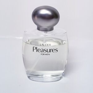 Estee Lauder Pleasures for Men - Silver and Clear
